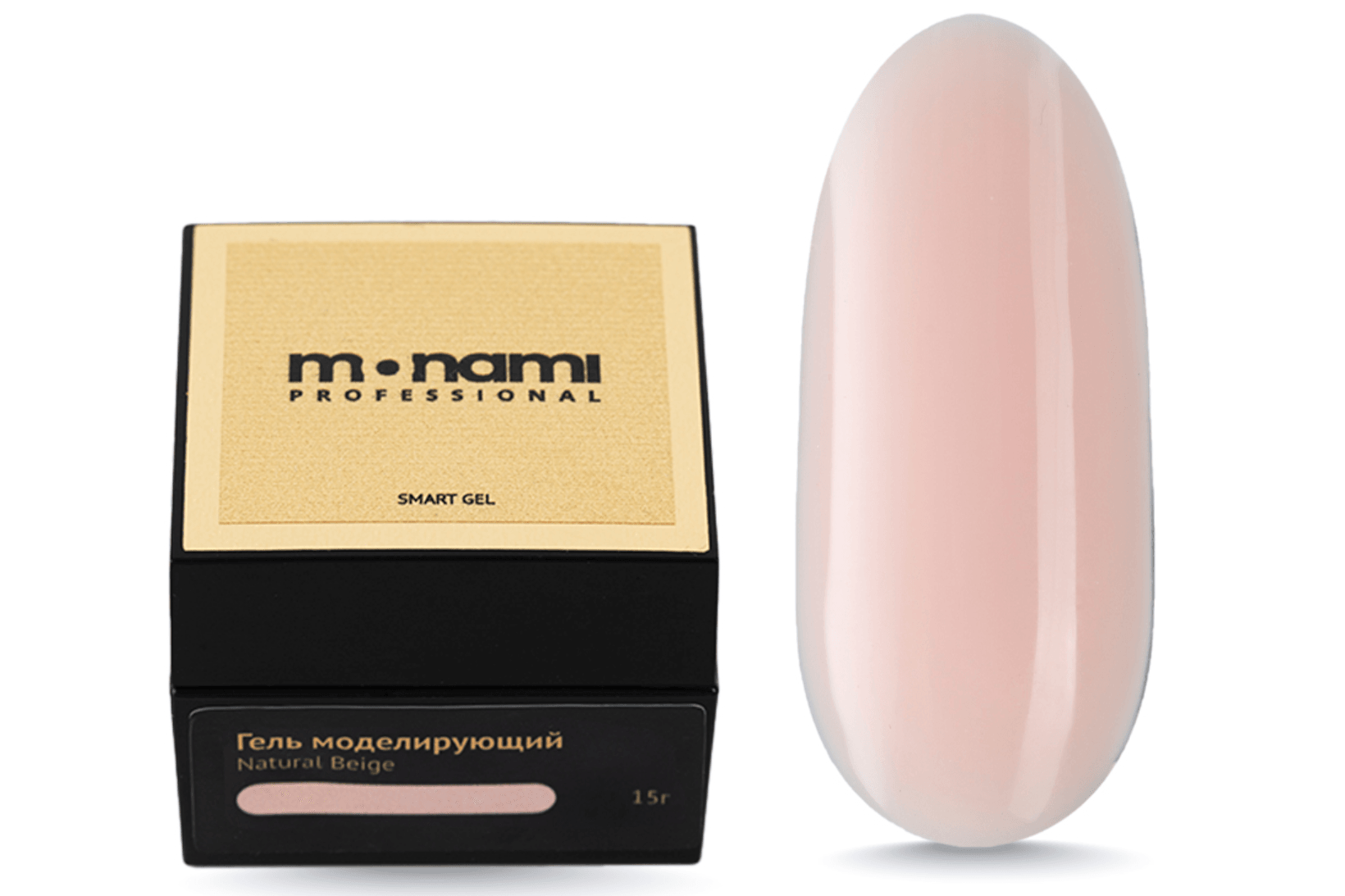 Monami, Гель Smart Natural Beige, 15 г