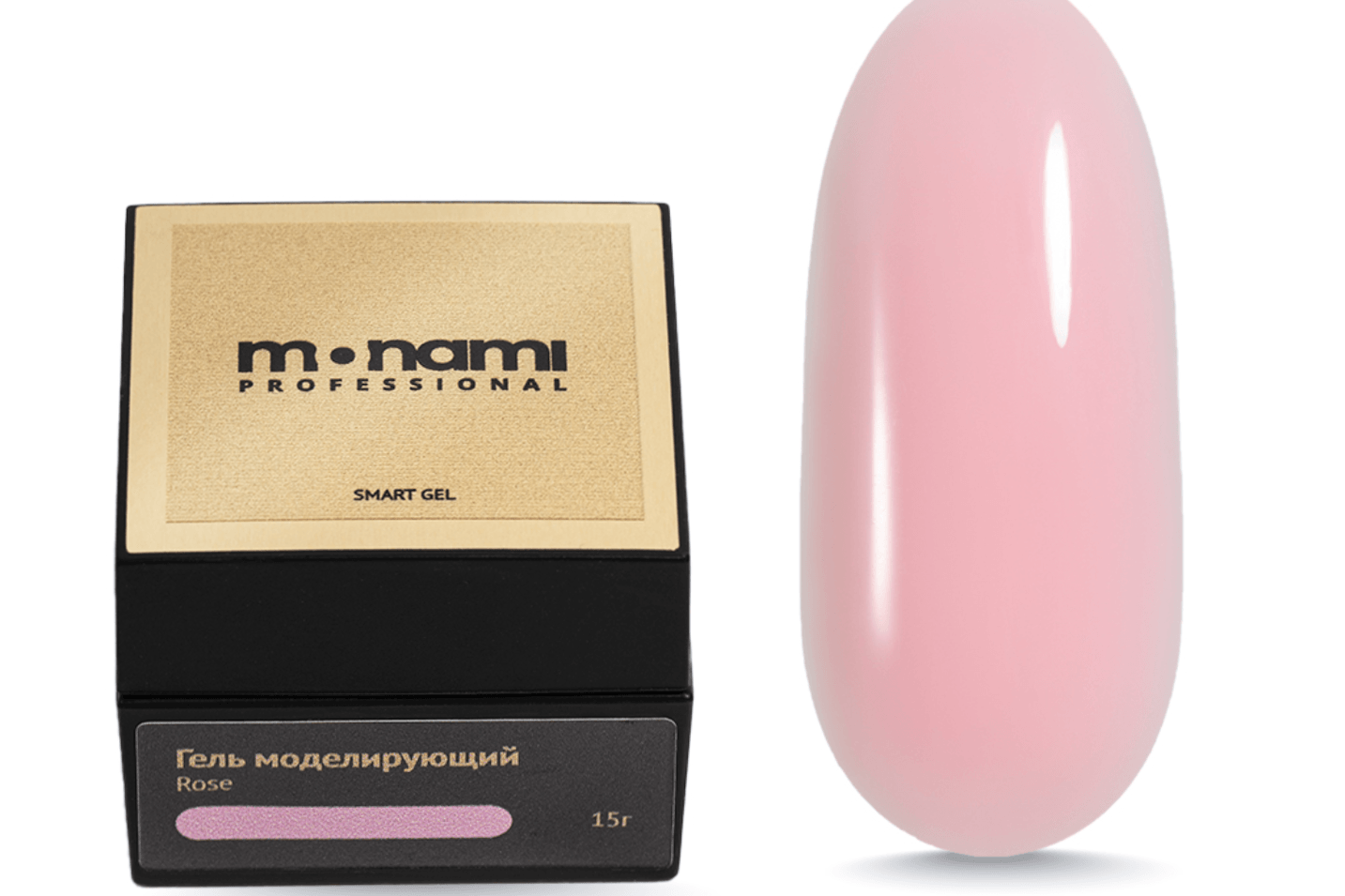 Monami, Гель Smart Rose, 15 г