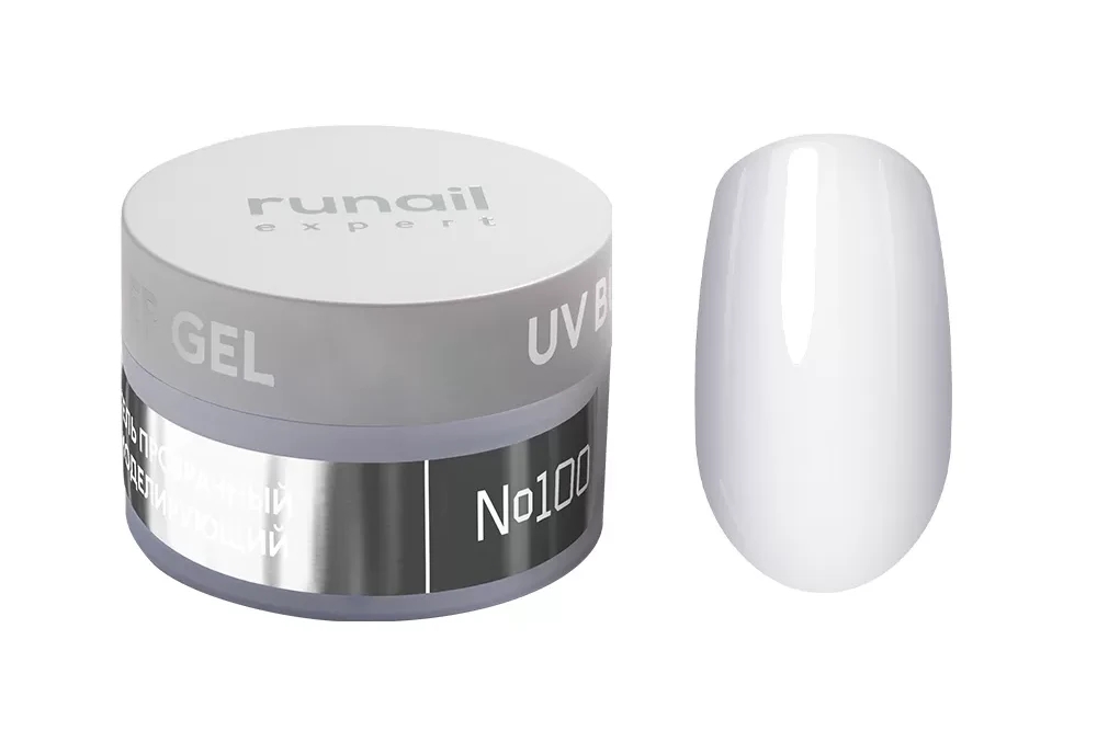 Гель моделирующий UV BUILDER GEL Runail Expert №100, 15г банка