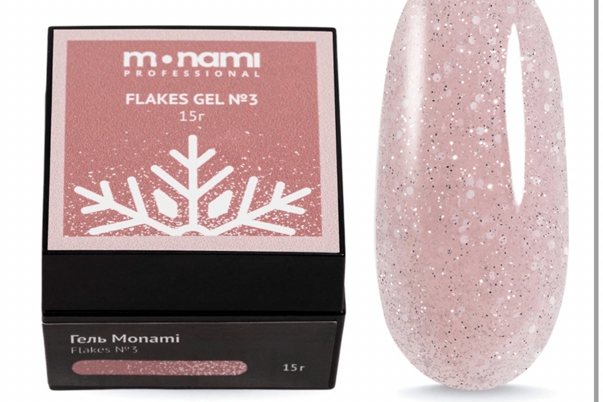 Гель Monami Flakes №3 15г
