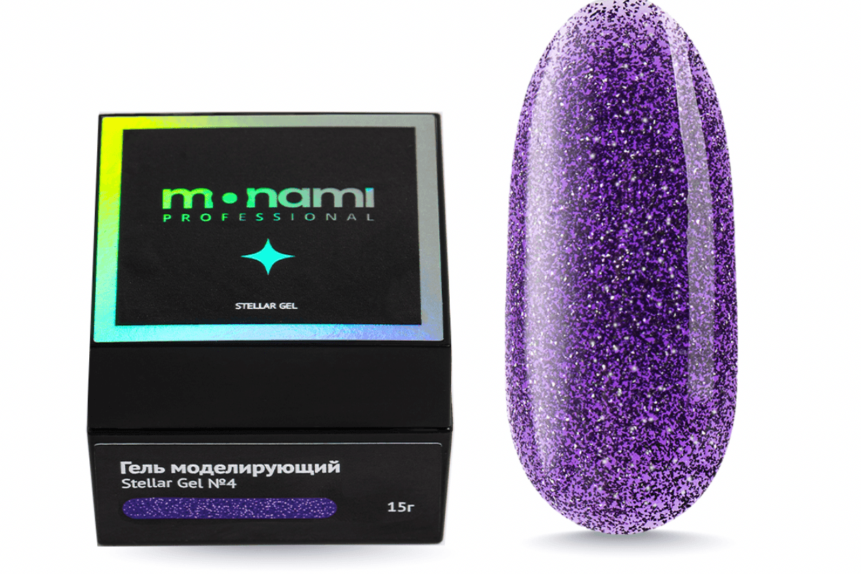 Monami, Stellar Gel №4, 15г