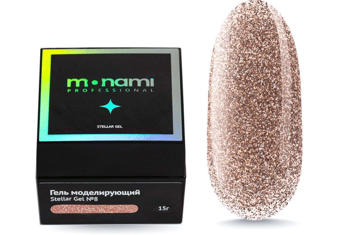 Monami, Stellar Gel №8, 15г
