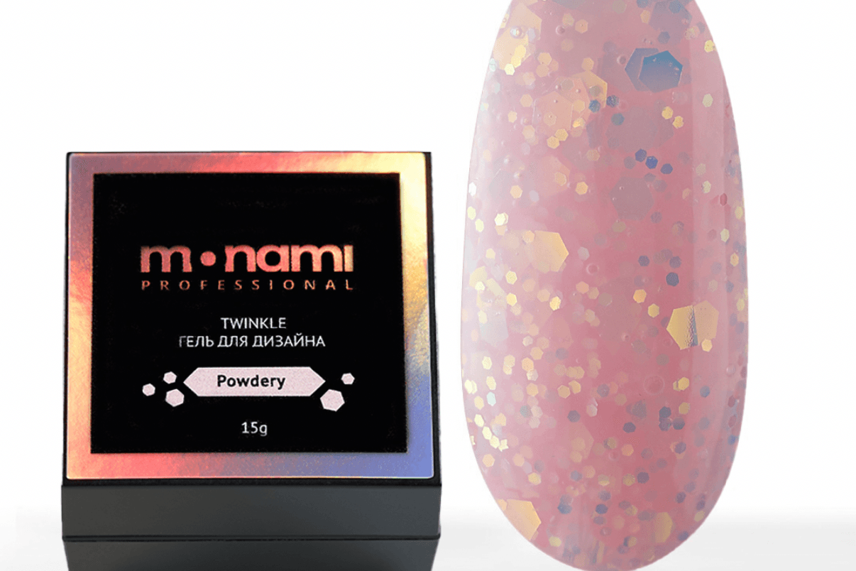 Monami, Гель Twinkle Powdery, 15 г