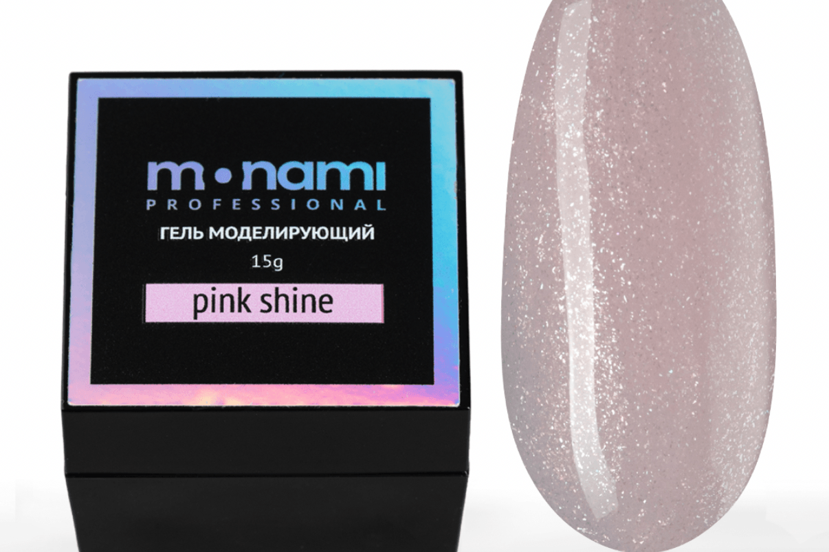 Monami, Гель Pink Shine, 15 г