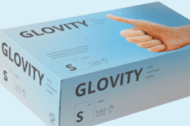 Перчатки GLOVITY S прозрачные