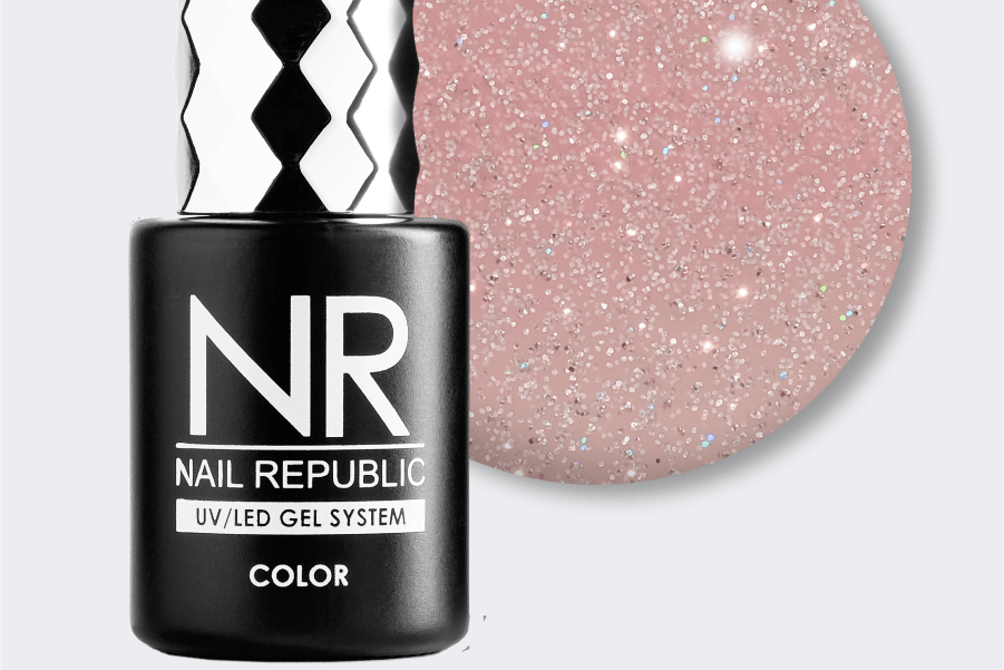 NR-387 Lipstick гель-лак, Авантюрин розовый (10 мл)