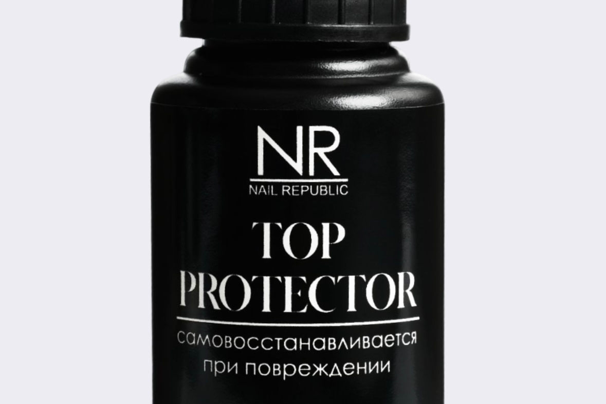 Nail Republic, top Protector без УФ, 30 мл. 