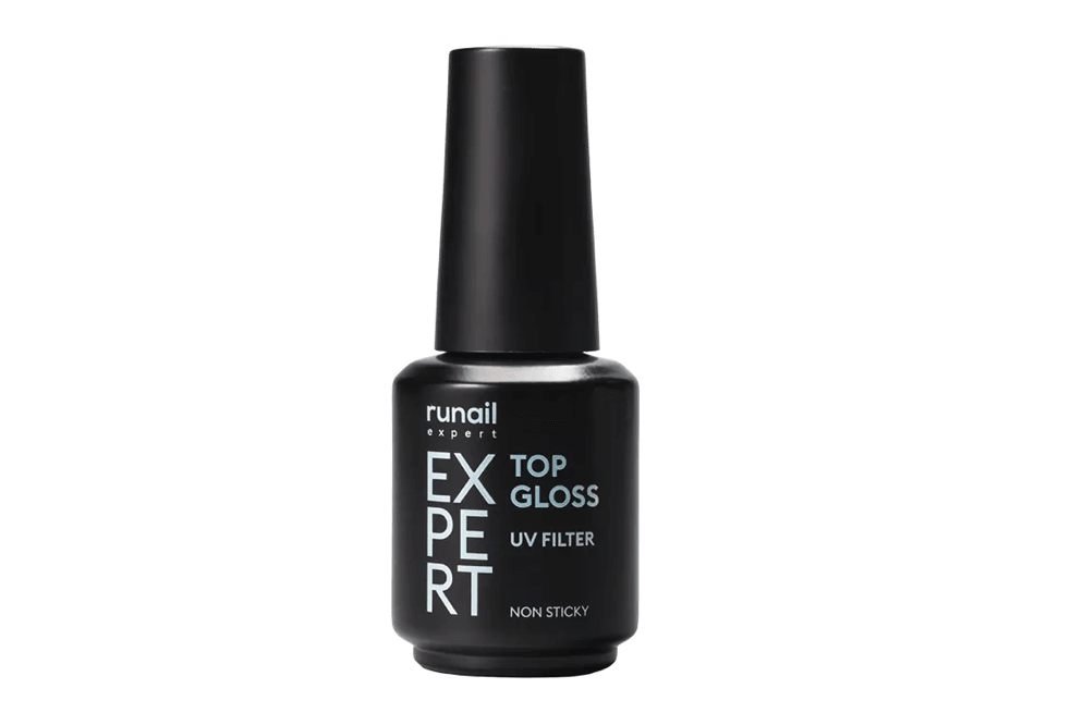 Runail, top Gloss Non Sticky, с УФ фильтром, 15 мл. 