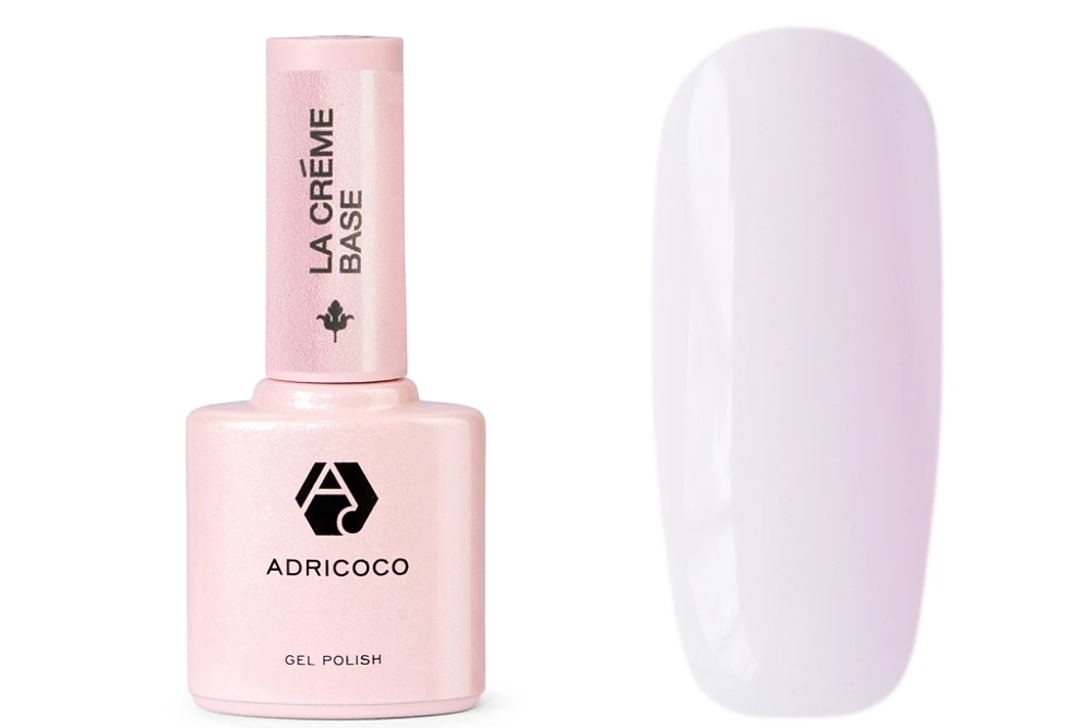 Adricoco, La creme base - камуфлирующая база №05 (воздушный лиловый), 10 мл