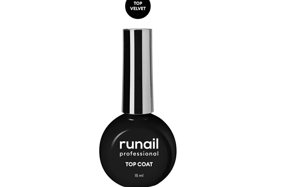 Runail top Coat Velvet, 15 мл
