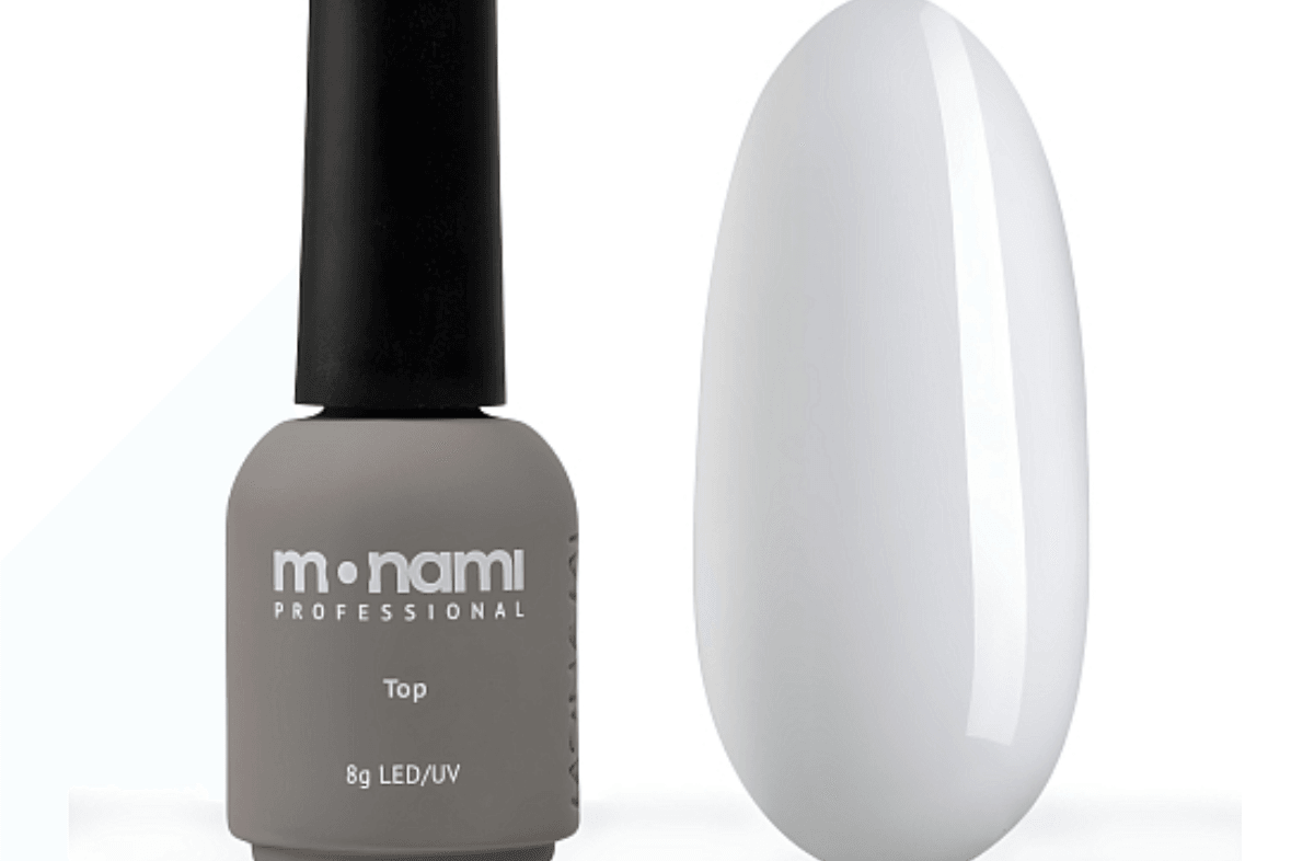 Monami, Super Shine Top Sunrise White, 8 г