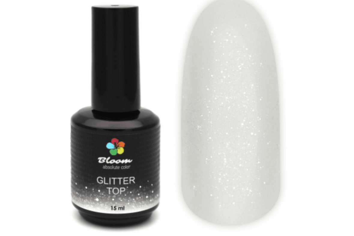 Bloom top glitter, 15 мл. 