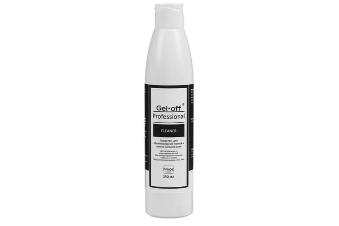 Gel Off Обезжириватель для ногтей CLEANER, 250мл.