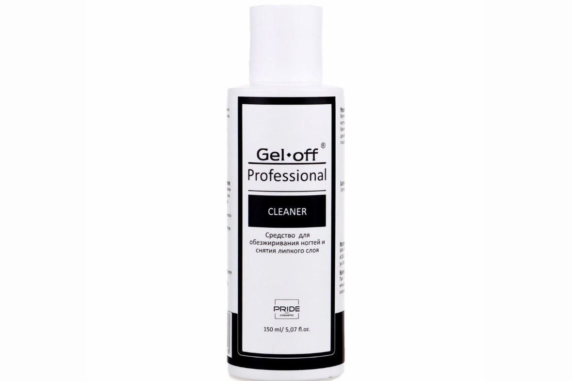 Gel Off Обезжириватель для ногтей CLEANER, 150мл.