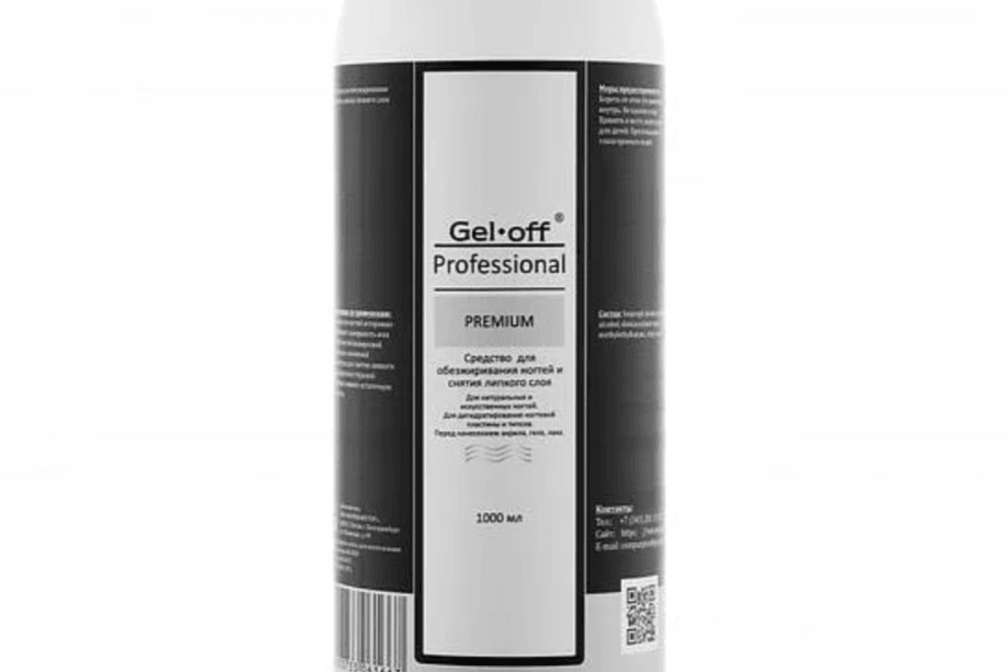 Gel off Обезжириватель для ногтей PREMIUM, 1000мл.