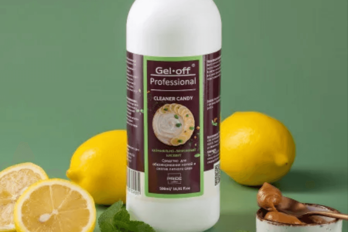 Gel Off Обезжириватель для ногтей CLEANER CANDY, 500мл.