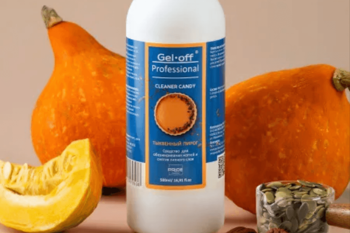 Gel Off Обезжириватель для ногтей CLEANER CANDY, 500мл.