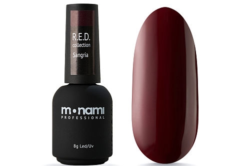 Гель-лак Monami R.E.D. Sangria 8г