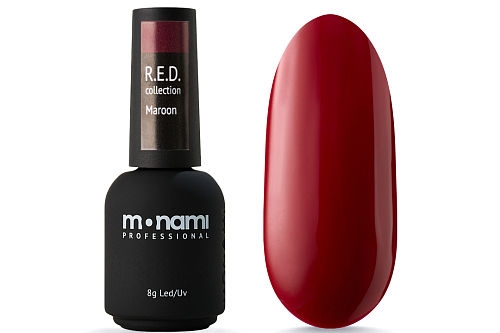 Гель-лак Monami R.E.D. Maroon 8г