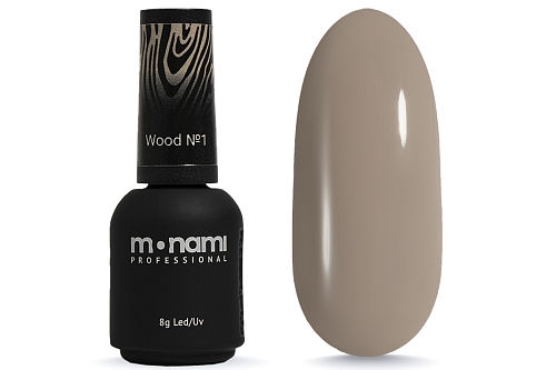 Monami, Гель-лак Wood №1, 8 г