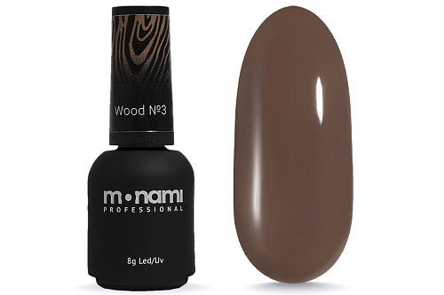Monami, Гель-лак Wood №3, 8 г