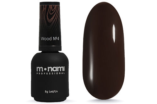 Monami, Гель-лак Wood №4, 8 г