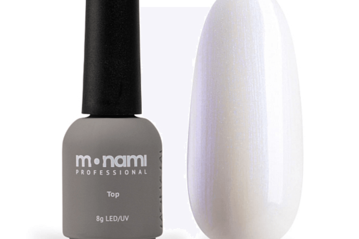 Monami, Super Shine Pearl top Blue (8 г)