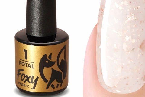 Гель-лак с поталью (Gel polish POTAL) #01, 8 ml