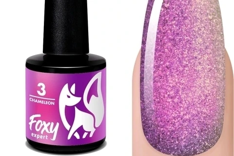 Гель-лак хамелеон Foxy Expert (Gel polish CHAMELEON) #03, 8 ml