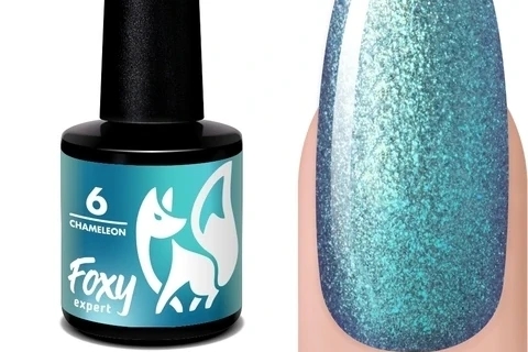 Гель-лак хамелеон Foxy Expert (Gel polish CHAMELEON) #06, 8 ml