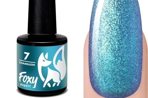 Гель-лак хамелеон Foxy Expert (Gel polish CHAMELEON) #07, 8 ml