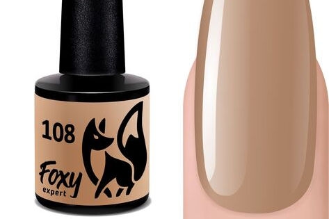 Гель-лак (Gel polish) #108, 8 ml