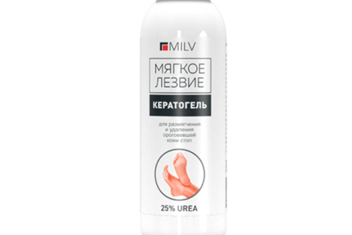MILV мягкое лезвие кератогель 100мл.