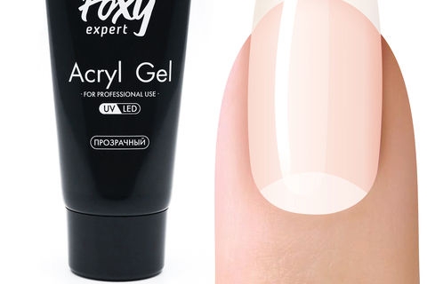 Акрил-гель (Acryl gel) #прозрачный, 60 ml