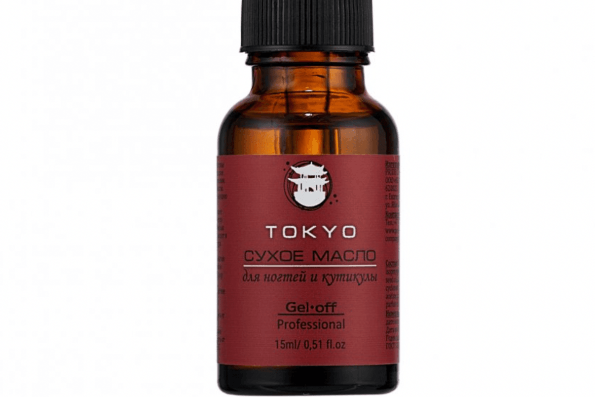 Сухое масло Gel-Off Professional, TOKYO, 15 ml
