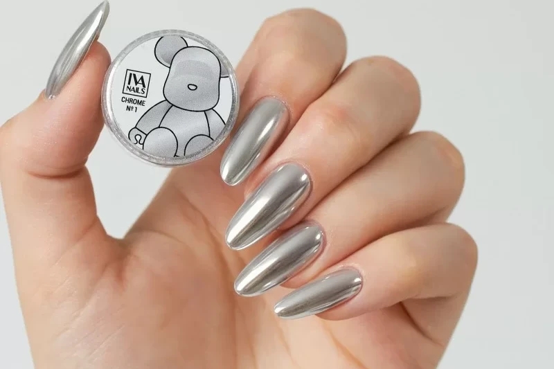 Iva Nails втирка Chrome №1