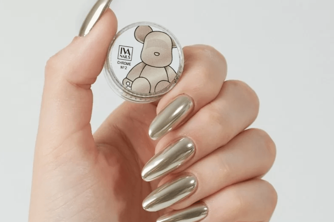 Iva Nails втирка Chrome №2