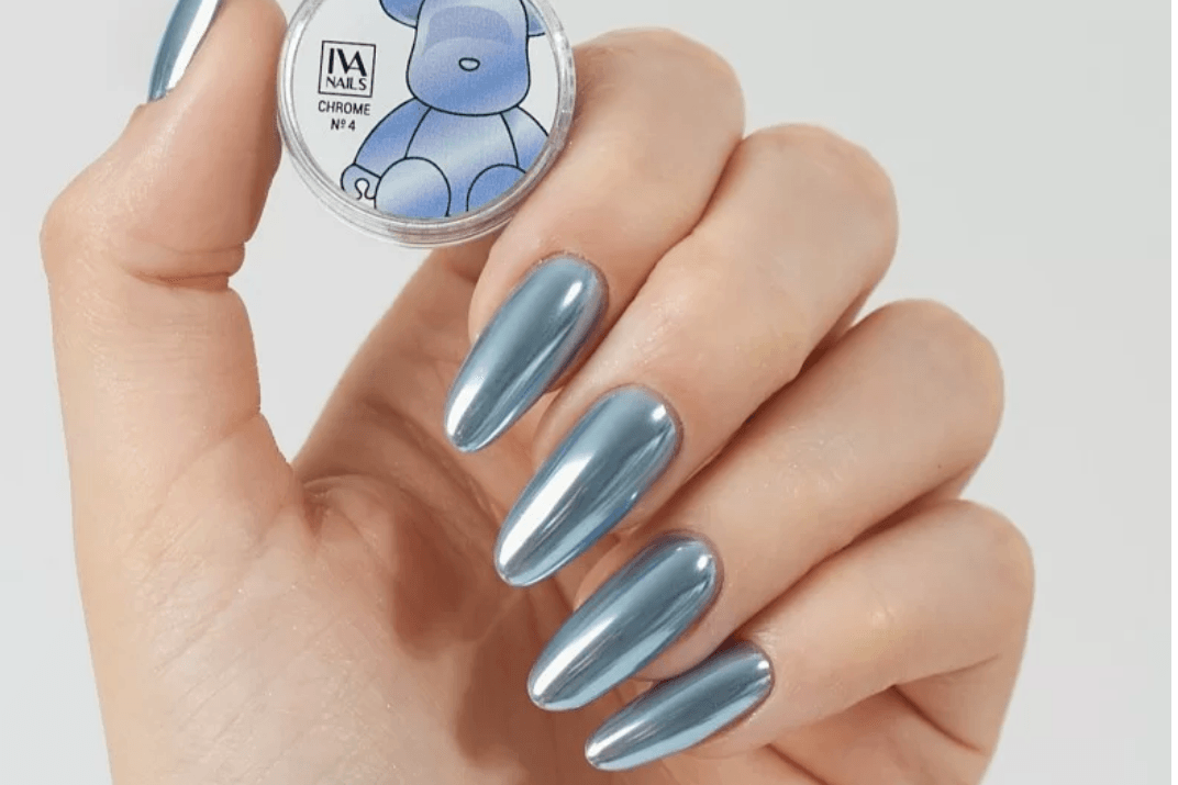 Iva Nails втирка Chrome №4