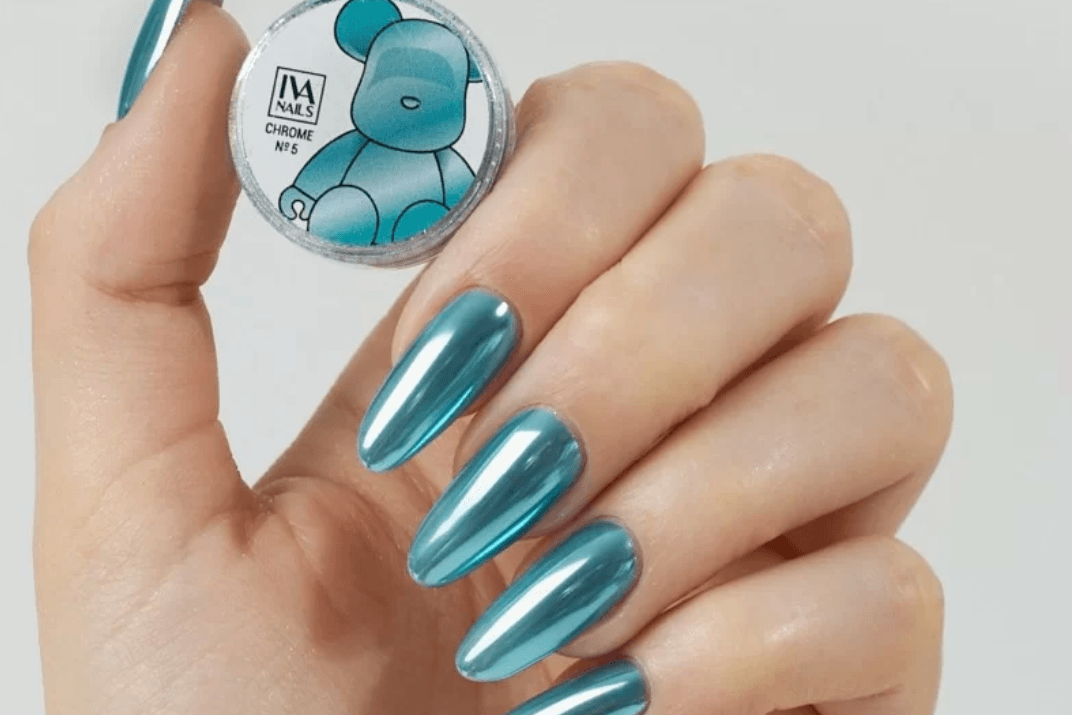 Iva Nails втирка Chrome №5