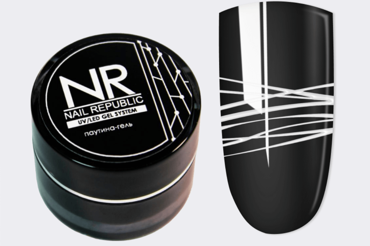 Nail Republic Паутина-гель White 