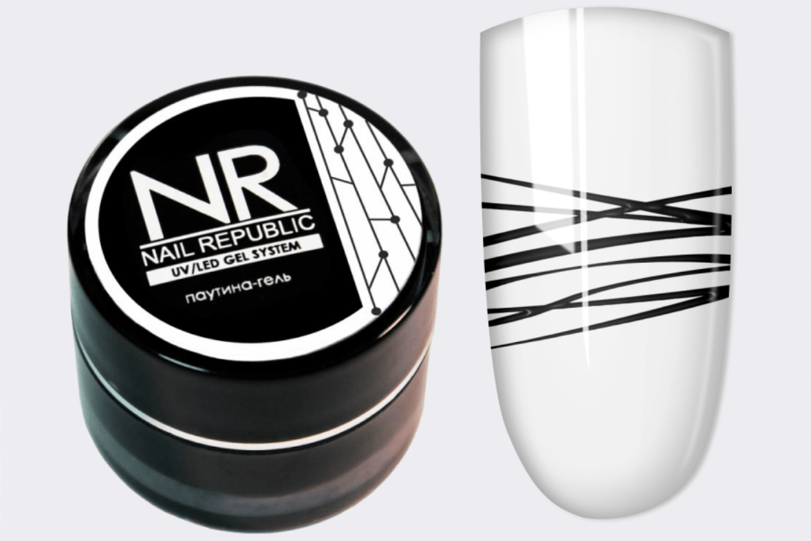 Nail Republic Паутина-гель Black