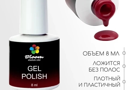 Гель-лак Bloom Леди в красном (№90) 8 мл
