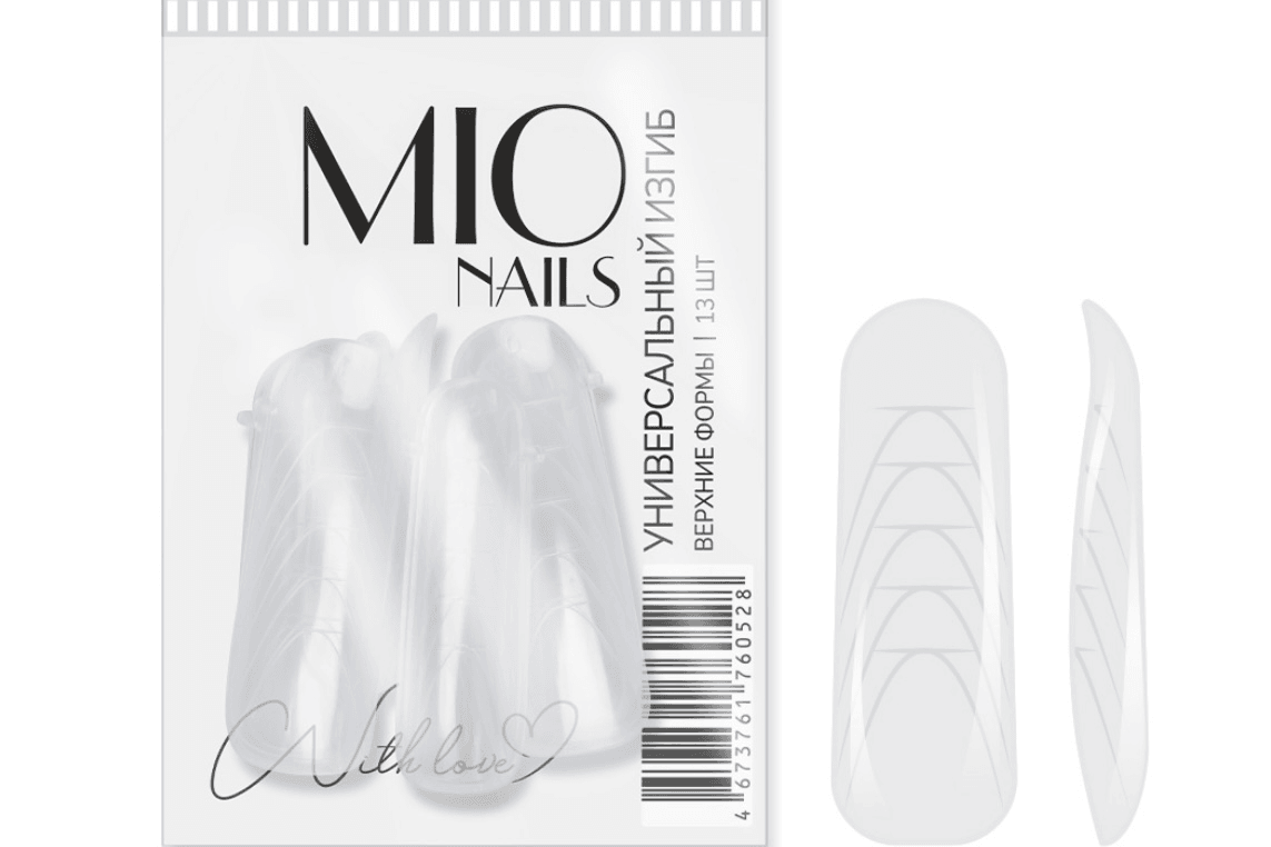 MIO Nails, верхние формы «Универсальный изгиб»