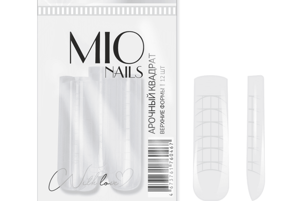 MIO Nails, верхние формы «Арочный квадрат»