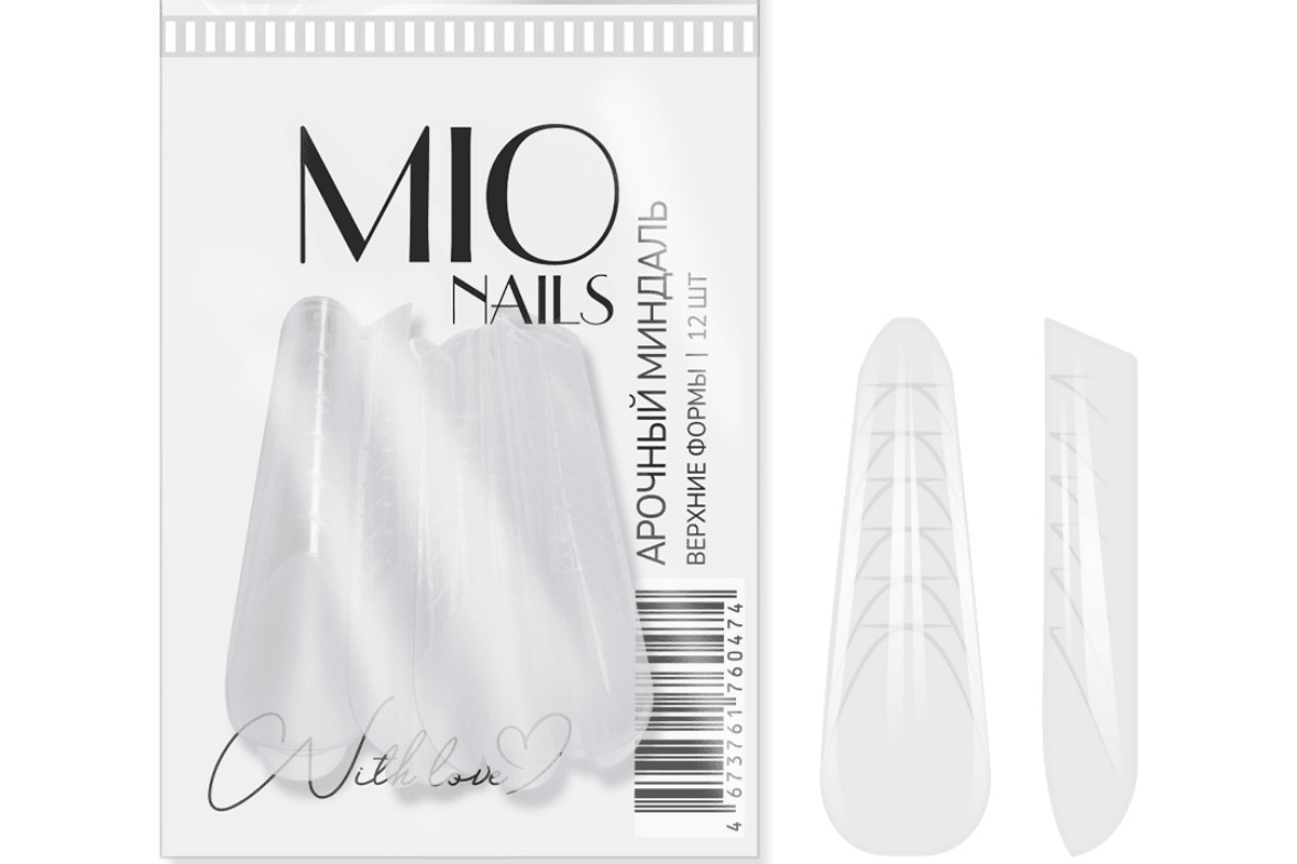 MIO Nails, верхние формы «Арочный миндаль»