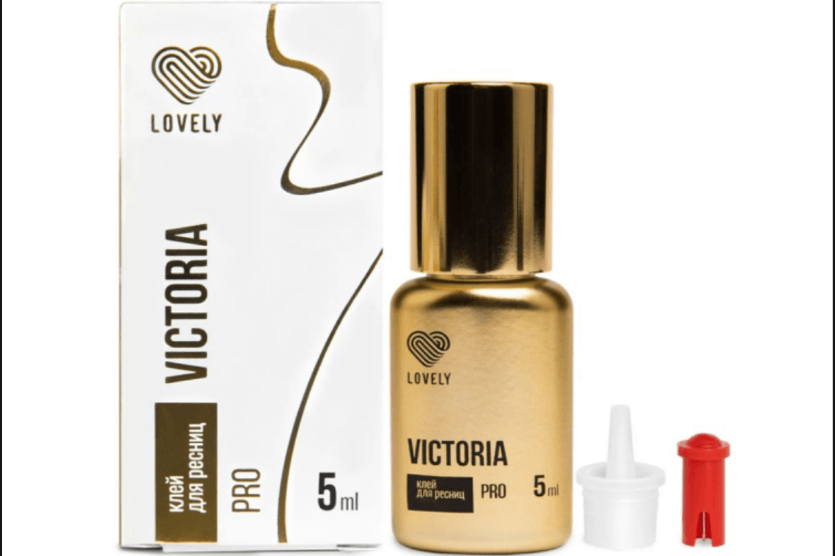 Клей Lovely для наращивания ресниц Victoria 5 мл
