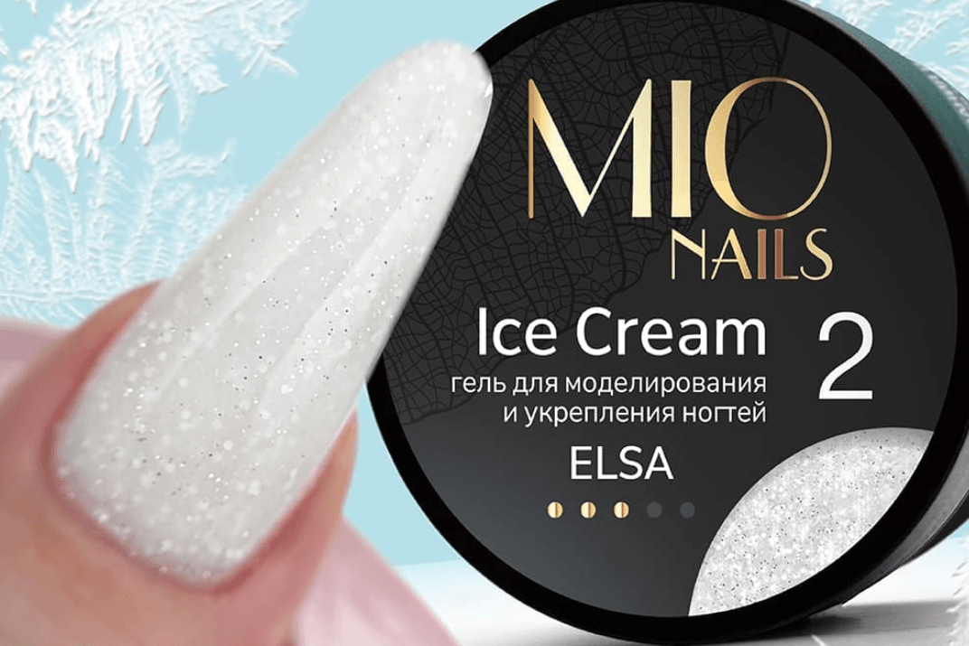 MIO Nails, Ice Cream Gel - Elsa # 02