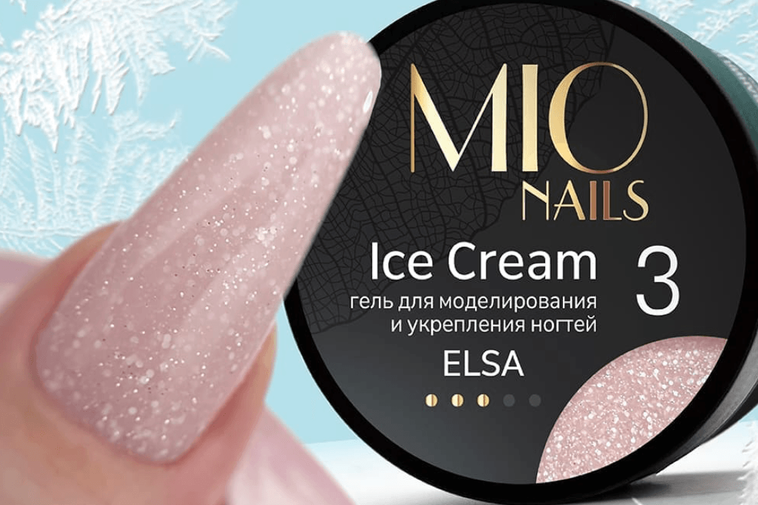 MIO Nails, Ice Cream Gel - Elsa # 03