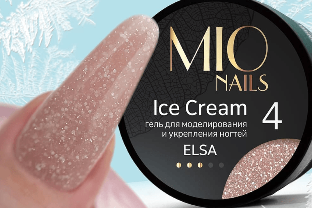 MIO Nails, Ice Cream Gel - Elsa # 04