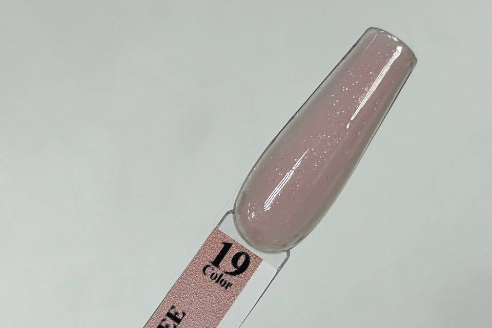 M&K Premium Rose&Coffee Shimmer gel - 19
